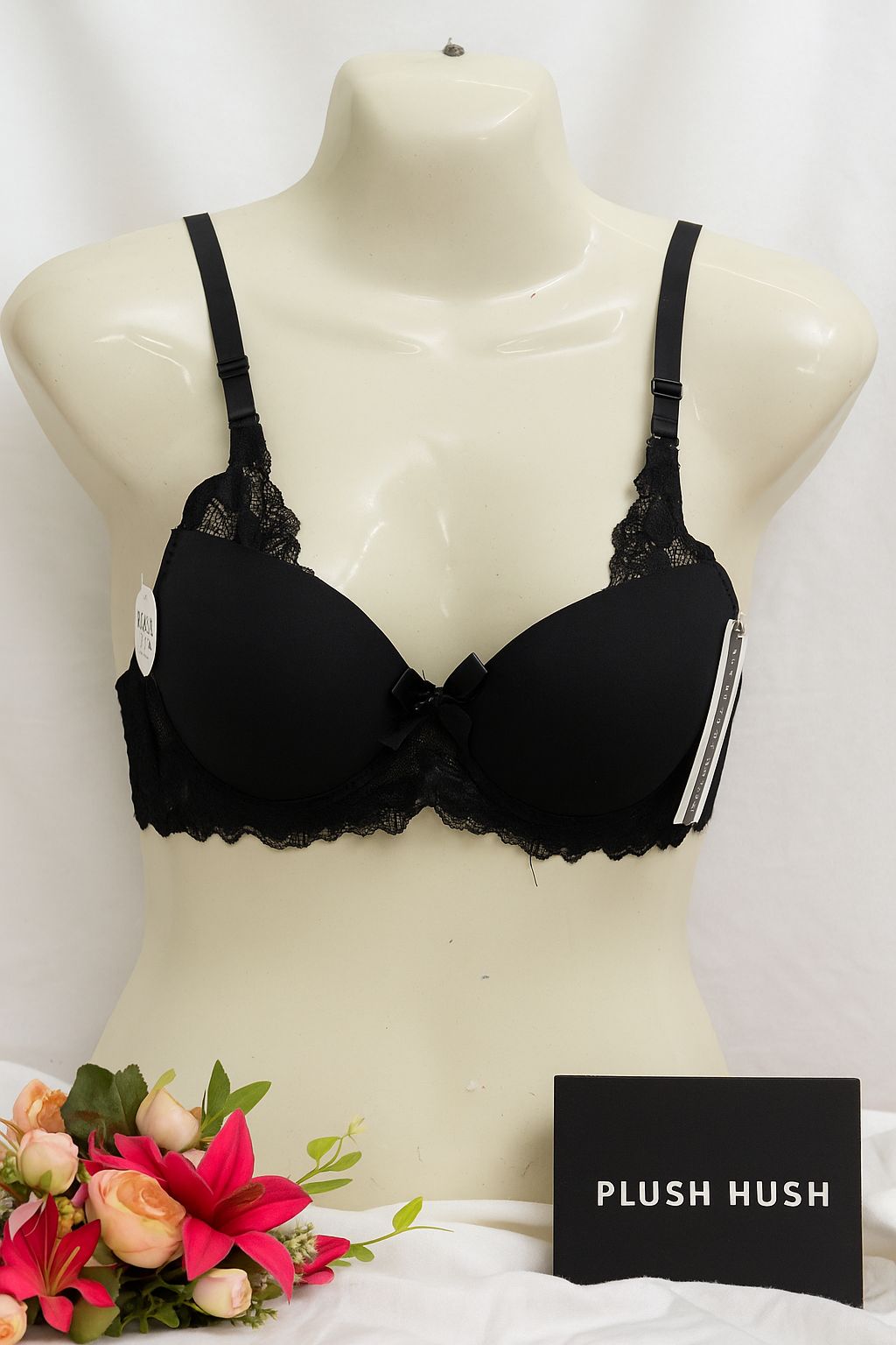 Olive Lace Charm – Lightly Padded Everyday Bra